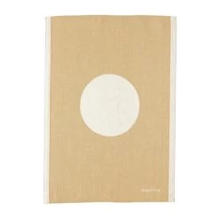 Pappelina Vera Ochre Woven Kitchen Towel