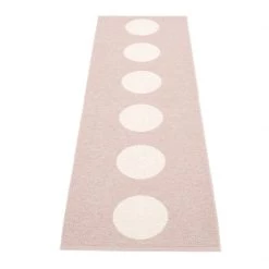 Pappelina Vera Pale Rose Runner Rug
