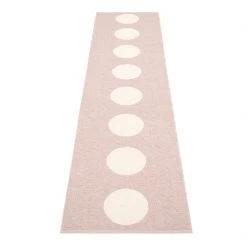Pappelina Vera Pale Rose Runner Rug