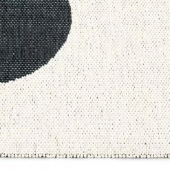 Pappelina Vera Small One Black & Vanilla Rug Rugs