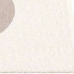 Pappelina Rugs Vera Small One Mud & Vanilla Rug