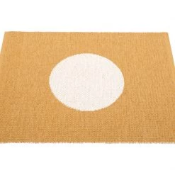 Pappelina Rugs Vera Small One Ochre & Vanilla Rug