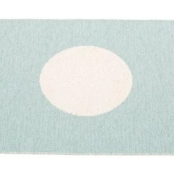 Pappelina Vera Small One Pale Turquoise & Vanilla Rug