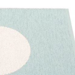 Pappelina Vera Small One Pale Turquoise & Vanilla Rug