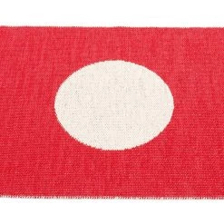 Pappelina Vera Small One Red & Vanilla Rug Rugs