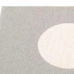 Pappelina Vera Small One Warm Grey & Vanilla Rug