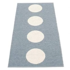 Pappelina Vera Storm & Vanilla Runner Rug