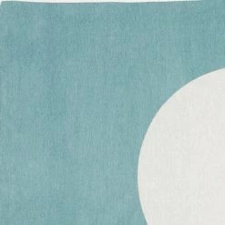 Pappelina Vera Turquoise & Vanilla Blanket