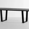 Nuevo Modern Dining Versailles Onyx Dining Table