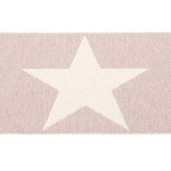 Pappelina Viggo One Pale Rose & Vanilla Runner Rug Rugs