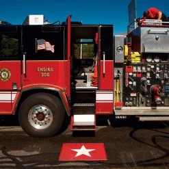 Pappelina Rugs Viggo Small One Red & Vanilla Rug