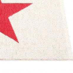 Pappelina Rugs Viggo Small One Red & Vanilla Rug