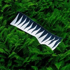 Pappelina Vivi Black & Vanilla Runner Rug