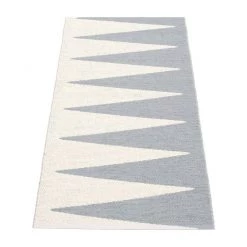 Pappelina Rugs Vivi Grey & Vanilla Runner Rug