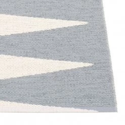 Pappelina Rugs Vivi Grey & Vanilla Runner Rug