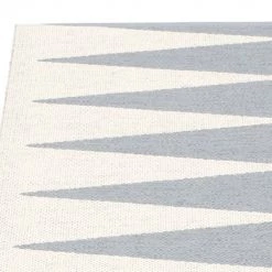 Pappelina Rugs Vivi Grey & Vanilla Runner Rug