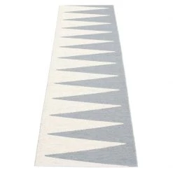 Pappelina Rugs Vivi Grey & Vanilla Runner Rug