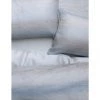 Area Modern Bedroom Vivienne Mineral Linen Duvet Cover