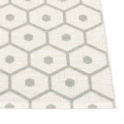 Pappelina Honey Warm Grey & Vanilla Runner Rug Rugs