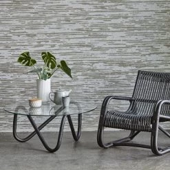 Cane-Line Wave Indoor Large Glass Coffee Table