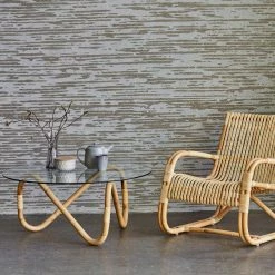 Cane-Line Wave Indoor Large Glass Coffee Table