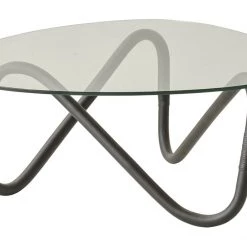 Cane-Line Wave Indoor Large Glass Coffee Table