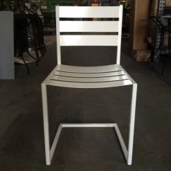 Modern Dining James De Wulf White Dining Chair