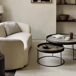 Ethnicraft White Slices Wooden Tray