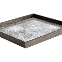 Ethnicraft White Slices Wooden Tray