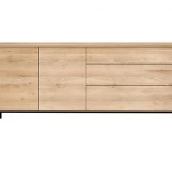 Ethnicraft Modern Dining Whitebird Oak Sideboard