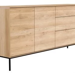 Ethnicraft Modern Dining Whitebird Oak Sideboard