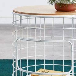 Gus Wireframe End Table Accent Tables