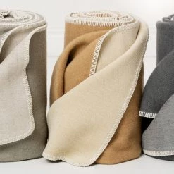 Pappelina Ylva Dark Grey & Charcoal Blanket Accent Pillows/Throws