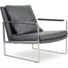 SohoConcept Zara Stainless Steel Arm Chair Modern Living